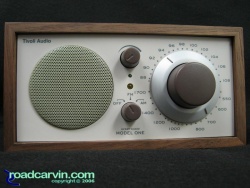 Model One by Henry Kloss - Classic Beige/Walnut