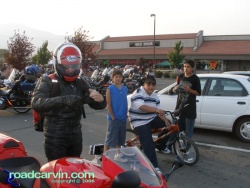 Carson City H-D Scene - Kids admiring dwight's CBR954RR Carson City H-D Scene - Kids admiring dwight's CBR954RR