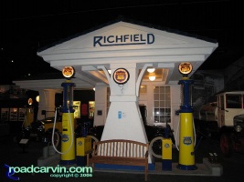 1930's Richfield Station: An example of a 1930's Richfield gas station.