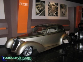 Foose Gallery: One of the beatiful cars in the Chip Foose Gallery. There were also many design drawings and sketches.