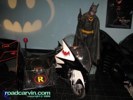 Bat Cycle: As part of the Bat Man display they have the Bat Cycle.