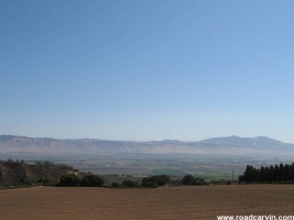 Valley from Hahn / Smith &amp; Hook Winery: View from the deck at the Hahn, Smith &amp; Hook tasting room. The road to the tasting room is paved but rough and about 1 mile from Foothill Road.