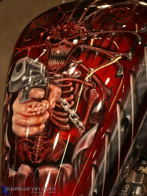 2008 Easyriders Show - Nickells Custom - Tank