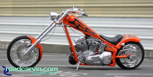 Orange Texas Chopper - Side