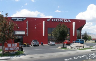 Big Valley Honda: view from Market St. / hwy 395