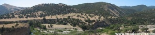 Arroyo Seco River Pano: Panorama of Arroyo Seco River before the junction of G17 and Carmel Valley Road (G16).